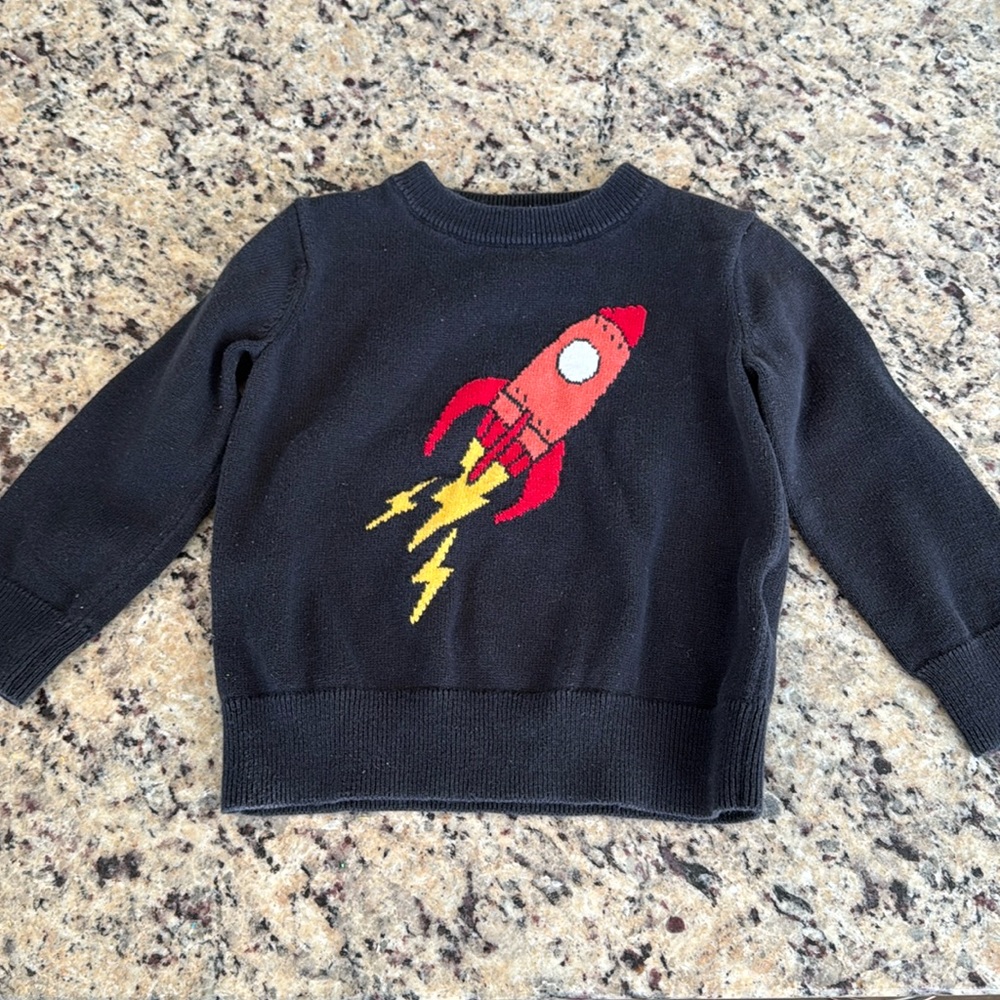 Gap rocket ship sweater